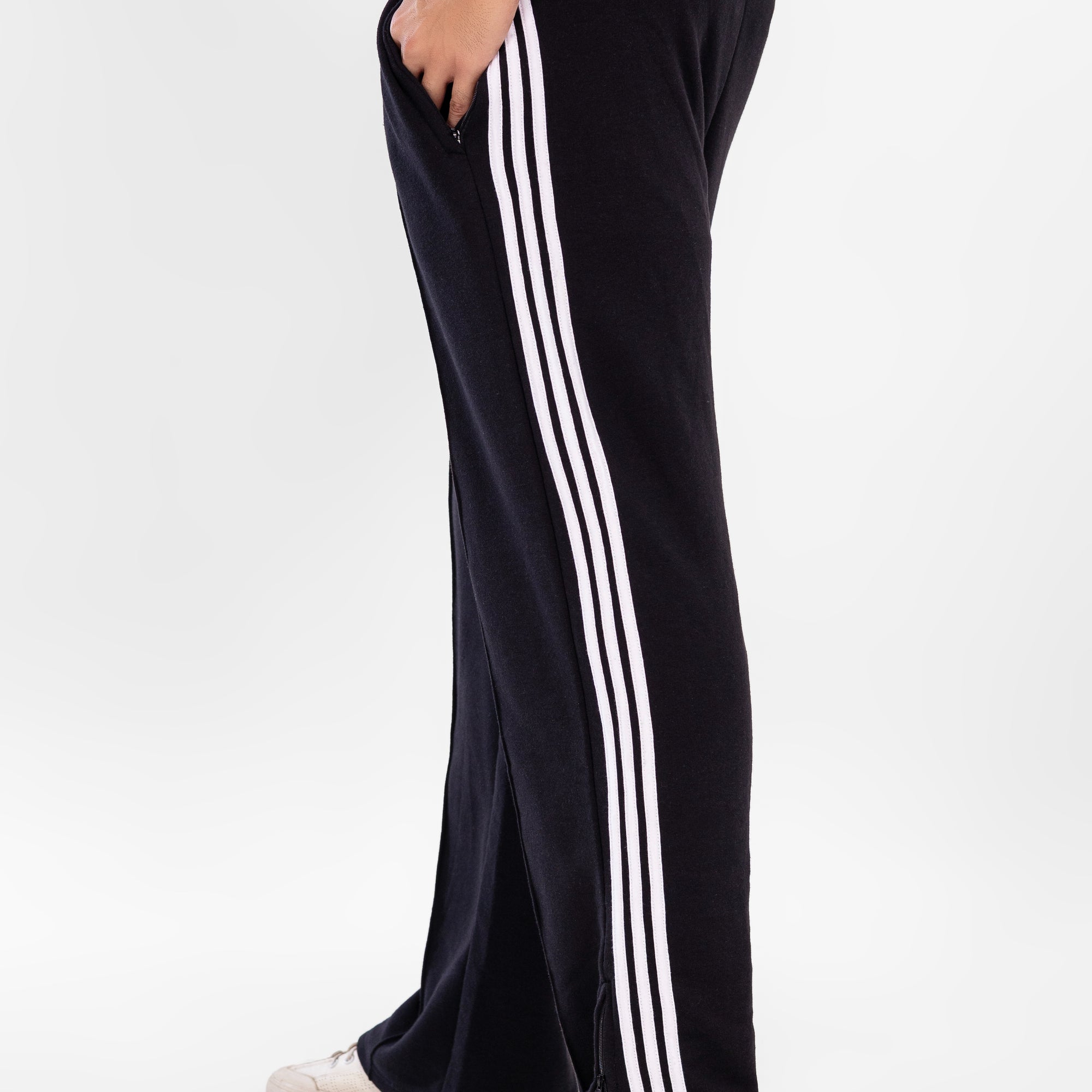 ADI Black Center-Plated Trouser