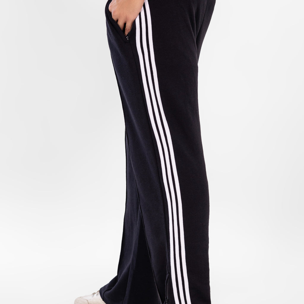 ADI Black Center-Plated Trouser