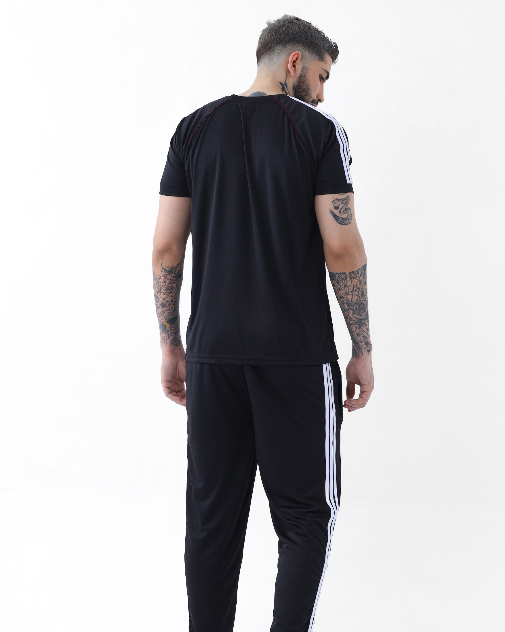 ADI Tri-Liner Tracksuit - Black